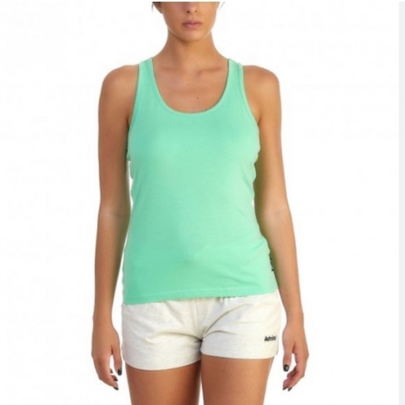 Lorna Jane Neon Green Slouchy Gym Tank Racerback Large - Picture 3 of 12